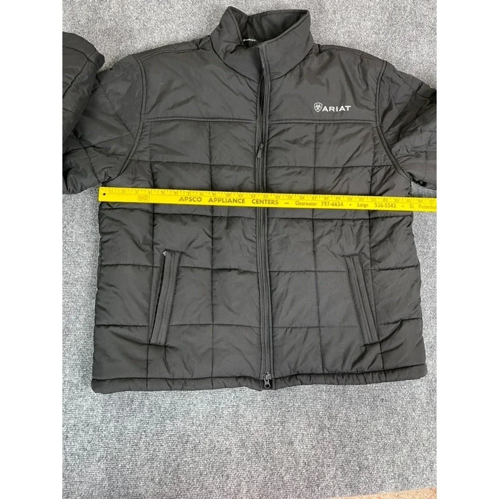 Ariat Crius Insulated Men's Black‎ Quilted Puffer Fill Duck Down XXL